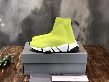 Balenciaga Speed 2.0 Lace-Up Sneaker Green