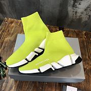 Balenciaga Speed 2.0 Lace-Up Sneaker Green - 2