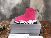 Balenciaga Speed 2.0 Lace-Up Sneaker Pink - 1