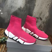 Balenciaga Speed 2.0 Lace-Up Sneaker Pink - 3