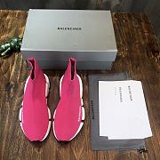 Balenciaga Speed 2.0 Lace-Up Sneaker Pink - 2