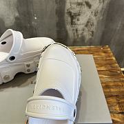 Balenciaga Platform Crocs White - 4