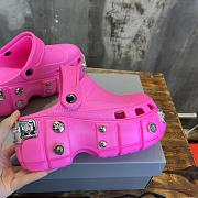 Balenciaga Platform Crocs Pink - 3