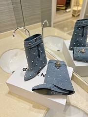 Givenchy Shark Lock Boots Denim - 3