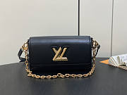 Louis Vuitton LV Twist West Pochette Black 19 x 10.5 x 6.5 cm - 1