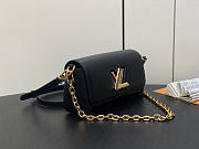 Louis Vuitton LV Twist West Pochette Black 19 x 10.5 x 6.5 cm - 3