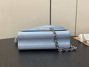 Louis Vuitton LV Twist West Pochette Blue 19 x 10.5 x 6.5 cm - 4