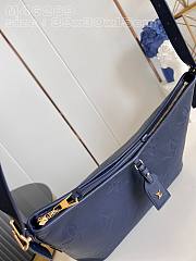 Louis Vuitton LV CarryAll MM Tourterelle Navy Blue 39x30x15cm - 6