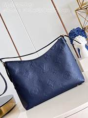 Louis Vuitton LV CarryAll MM Tourterelle Navy Blue 39x30x15cm - 5