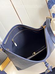 Louis Vuitton LV CarryAll MM Tourterelle Navy Blue 39x30x15cm - 3