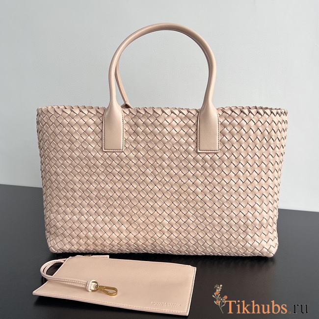 Bottega Veneta Medium Cabat Pink 40x29x16cm - 1