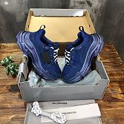 Balenciaga Triple S Clear Sole Sneaker Navy Blue - 3