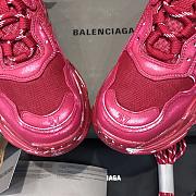 Balenciaga Triple S Sneaker Dark Red - 5