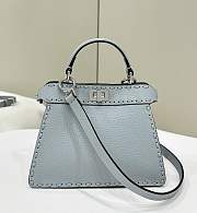 Fendi Peekaboo Iseeu Bag Light Blue 20x11x15cm - 1