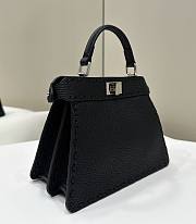 Fendi Peekaboo Iseeu Bag Black 20x11x15cm - 5