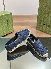 Gucci GG Crystal-embellished Denim Espadrilles - 5