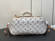 Louis Vuitton LV Neverfull MM Multicolor Beige 31 x 28 x 14 cm - 6