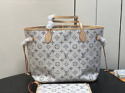 Louis Vuitton LV Neverfull MM Multicolor Beige 31 x 28 x 14 cm - 4