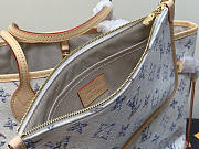 Louis Vuitton LV Neverfull MM Multicolor Beige 31 x 28 x 14 cm - 3