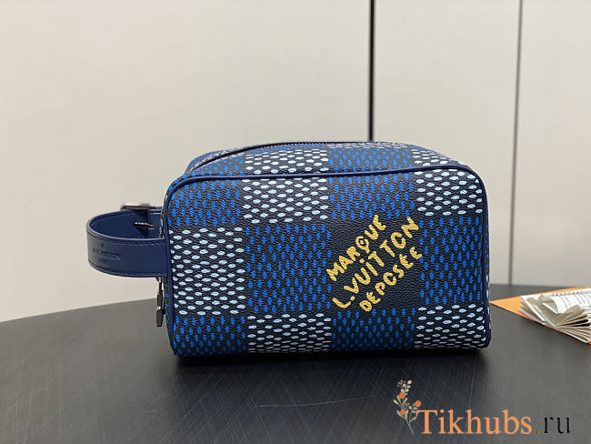 Louis Vuitton LV Locker Dopp Kit Blue 23 x 13 x 12 cm - 1