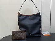 Louis Vuitton LV Low Key Hobo MM Black 31 x 35 x 18 cm - 1