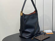 Louis Vuitton LV Low Key Hobo MM Black 31 x 35 x 18 cm - 4