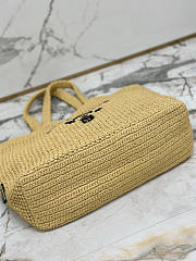 Prada Crochet Tote Bag 40x34x15cm - 6
