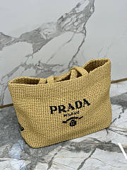 Prada Crochet Tote Bag 40x34x15cm - 5