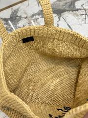 Prada Crochet Tote Bag 40x34x15cm - 2