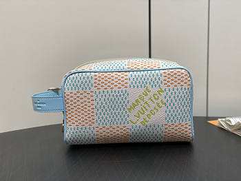 Louis Vuitton LV Locker Dopp Kit Light Blue 23 x 13 x 12 cm