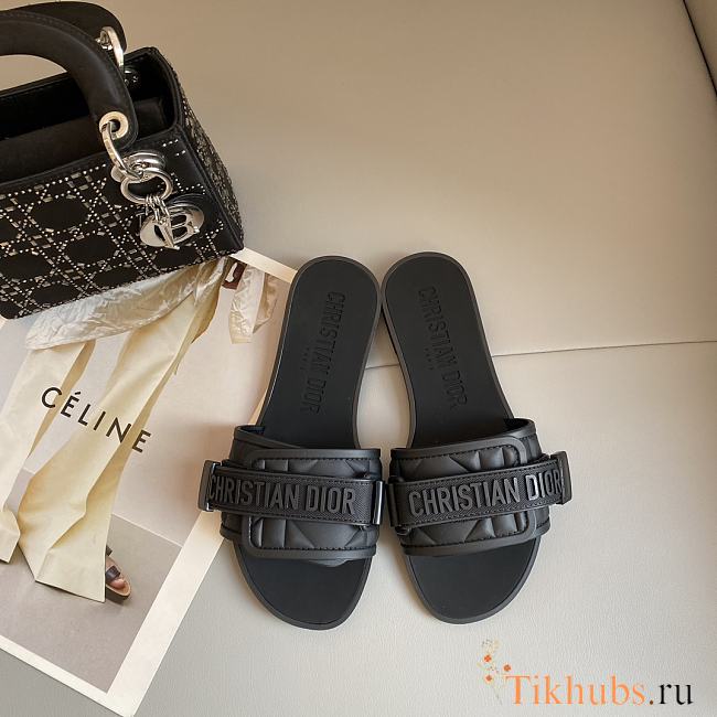 Dior Evolution Mule Sandal Black - 1