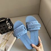 Dior Evolution Mule Sandal Blue - 5