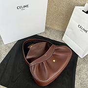 Celine Medium Polly Bag Red Wine 33x19x9cm - 3