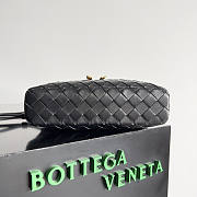 Bottega Veneta Vanity Case Crossbody Bag Black 22x12.5x5cm - 2