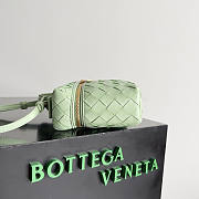 Bottega Veneta Vanity Case Crossbody Bag Mint 22x12.5x5cm - 3