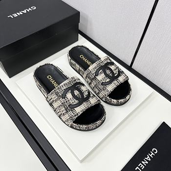 Chanel Black Slides 13