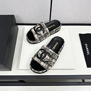 Chanel Black Slides 13 - 3