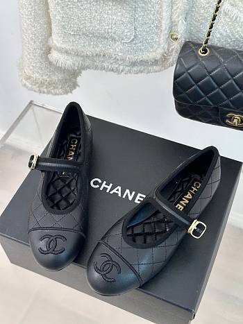 Chanel Ballerina Black Flat