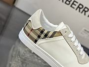 Burberry Check Robin White Sneaker - 5