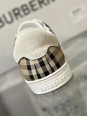 Burberry Check Robin White Sneaker - 2