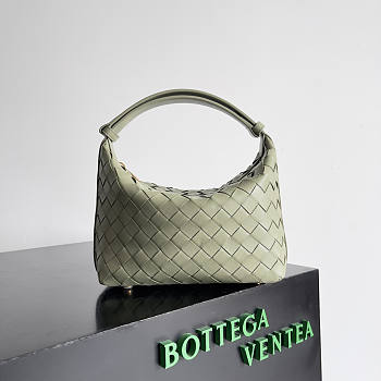 Bottega Veneta Mini Wallace Light Green 23x13x9.5cm