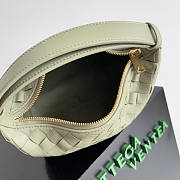 Bottega Veneta Mini Wallace Light Green 23x13x9.5cm - 5