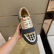 Burberry Ramsey Vintage Check Suede Leather Sneakers  - 3