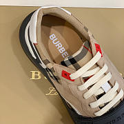 Burberry Ramsey Vintage Check Suede Leather Sneakers  - 2