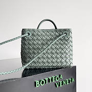 Bottega Veneta Small Andiamo Green Aloe 25x22x10.5cm - 4