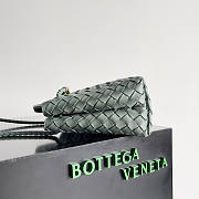 Bottega Veneta Small Andiamo Green Aloe 25x22x10.5cm - 2