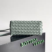 Bottega Veneta Small Andiamo Green Aloe 25x22x10.5cm - 3