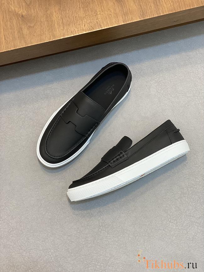 Hermes Ike Slip-on Sneaker Black  - 1