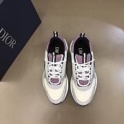 Dior B22 Sneaker Technical Mesh White Purple - 5