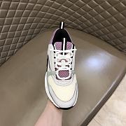 Dior B22 Sneaker Technical Mesh White Purple - 4